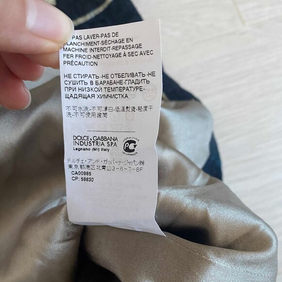 Dolce & Gabbana Floral Mini Skirt Size EU42 Career Date Night Party Vamp Grunge - Picture 8 of 11